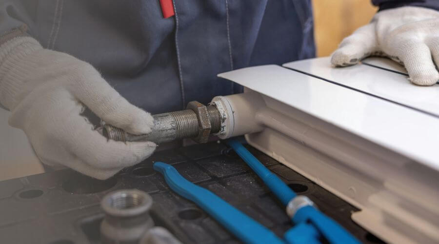 Professional water heater repair services in Stringtown, OK